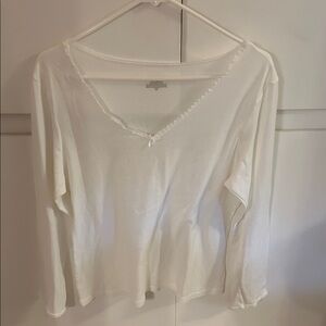 Cuddle duds White Women's Top